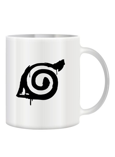 Naruto Sign Mug White/Black