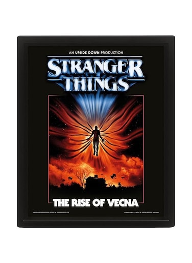 Pyramid Stranger Things (The Rise Of Vecna) 3D Lenticular
