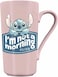 Pyramid Stitch &amp; Angel - I'M Not A Morning Alien - Latte Mug 16,5Oz