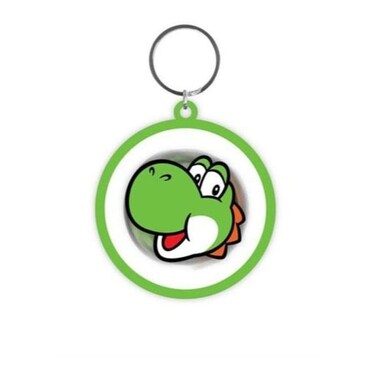 Pyramid Super Mario: Yoshi Spinner Keychain