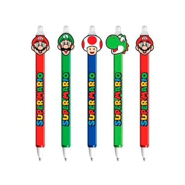 Pyramid Super Mario - Erasable Gel Pen (Random 1 Piece)