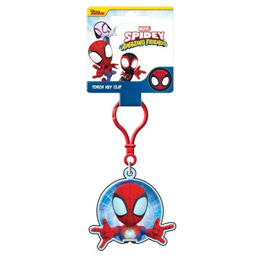 Spiderman (Spidey Glow Webs) Torch Key Clip