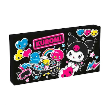 Kuromi Illuminated canvas (15x30) cm