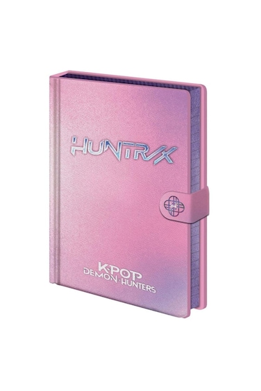 Pyramid International K-Pop Demon Hunters Premium Iridescent Notebook with Clasp