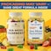 Trueseamoss Organic Sea Moss Gummies - Contains Irish Sea Moss + Burdock Root + Bladderwrack - 60 Gummies For Stronger Immune, Healthier Skin &amp; Hair, Detox - Great For Kids &amp; Adults, Made In The Usa