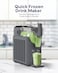 Enveix Slushie Machine, Professional Frozen Drink Maker, 2L Capacity,5 Preset Programs,Time Display, No Ice Needed