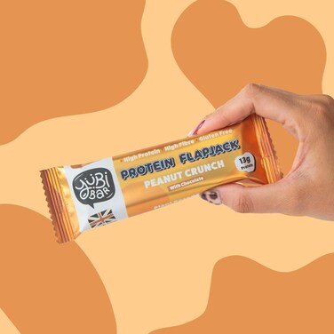 Yubibar Peanuts Crunch Protein Flapjack - 50Gm