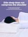Essentials 360 Butterfly Shape Memory Foam Pillow, Medical Cervical Pillow for Sleeping Neck Support Pillow for Shoulder Pain Relief, Orthopaedic Pillow for Side Sleeping With Washable Cover