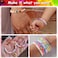 ESSENTIALS 360 Clay Beads Bracelet Making Kit, 6,000 Pcs 24 Colors DIY flat jewelry kit with Charms &amp; Elastic Strings for Necklace, Earing &amp; Jewelry, Polymer Heishi Beads Gift for Girls