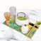 Jinou Matcha Set Made With Natural Bamboo And Premium Quality Ceramic &ndash; Matcha Whisk For Mixing The Matcha Tea (WHITE)