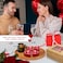 Jinou Valentine's day gift &ndash; Heart Shape Candles Encased in Premium Quality Bamboo box &ndash; Gift for Wife, Husband, Boyfriend and Girlfriend