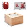 Jinou valentine's day gift &ndash; Artificial Candle lights (4Pcs) Encased in Premium Quality Bamboo wooden box &ndash; Gift for Wife, Husband, Boyfriend and Girlfriend