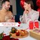 Jinou valentine's day gift &ndash; Artificial Candle lights (4Pcs) Encased in Premium Quality Bamboo wooden box &ndash; Gift for Wife, Husband, Boyfriend and Girlfriend