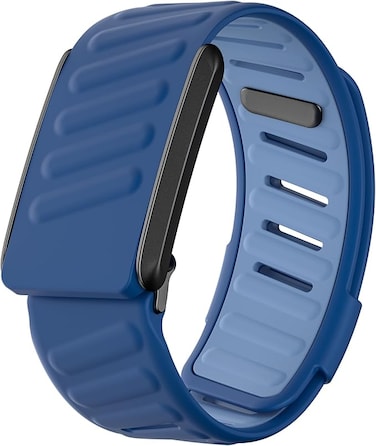 Dado Comfort Durable Silicone Wristband Compatible with WHOOP 4.0 Band, Soft Silicone Sports Loop Strap for Men &amp; Women, with U Shapped Connector
