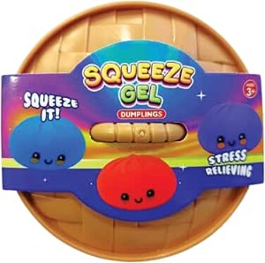 Dumplings Squeeze Gel (9cm) (Random 1 Piece)