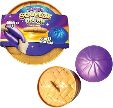 Dumplings Jumbo Squeeze Dough Pearly (14.5cm) (Random 1 Piece)