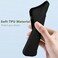 Motorola Moto G22 Case Cover Soft Silicone Slim fit TPU Case Light weight Back Cover Matte Finish Shockproof Protective Cover Case For Moto G22 (Black)