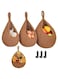 3PCS Wall Hanging Fruit Baskets for Kitchen, Vegetable Boho Basket, Woven Basket Kitchen Storage Products, Tomato Potato and Onion Box