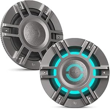 Infinity KAPPA 8135M 8" Marine Speaker RGB lighting Titanium