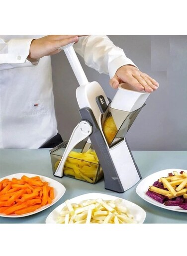 Vegetable Cutter Safe Mandoline Slicer TikTok Adjustable Vegetable Chopper Multi purpose Food Vegetable Slicer for Kitchen