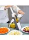 Vegetable Cutter Safe Mandoline Slicer TikTok Adjustable Vegetable Chopper Multi purpose Food Vegetable Slicer for Kitchen