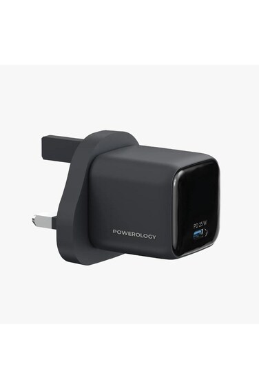 Volt-X 25W Mini GaN Wall Charger USB-C Fast Charging UK Plug Compact Travel