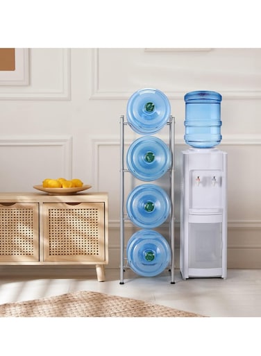 Bucket Water Storage Rack 5 Gallon Water Bottle Holder Easy to Assemble for Home Kitchen Office