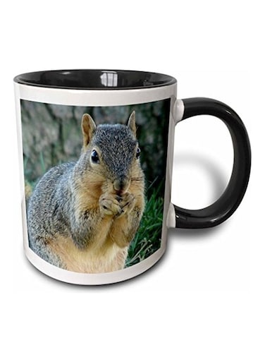 Squirrel Printed Mug Multicolour
