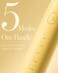 MySmile DY156 Electric Toothbrush for Adults, Rechargeable Sonic Battery Toothbrush Portable with 3 Brush Heads, 2 Mins 5 Modes Smart Timer, 45000VPM, One Charge for 60 Days (Yellow, M)