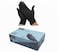 LOMAR Nitrile Examination Gloves - Black, Powder-Free, Size Small (100 Pieces)   Professional Grade, Latex-Free &amp; High Sensitivity