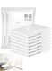 6PCS Storage Bags Space Saver Bags Vacuum Sealer Bags for Clothes Storage Compression Sealed Bags for Travel Comforters Blankets Bedding (Jumbo)