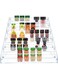 Tiered Spice Rack, Seasoning Organizer, Clear Acrylic Vertical Shelves Can Organizer For Countertop, Cabinet, Pantry, Kitchen Organization &amp; Storage - 6 Tier