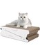 xinXbabe Cat Scratcher Cardboard Cat Sofa Bed Cat Scratching Board Cat Scratch Pad Cat Scratchers for Indoor Cats Set of 2