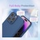 Case Compatible with Xiaomi Redmi 15C / POCO C85, Liquid Gel Rubber Bumper Case with Soft Microfiber Lining Cushion Slim Hard Shell Shockproof Protective Cover for Redmi 15C / POCO C85 (Blue)