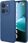 Case Compatible with Xiaomi Redmi 15C / POCO C85, Liquid Gel Rubber Bumper Case with Soft Microfiber Lining Cushion Slim Hard Shell Shockproof Protective Cover for Redmi 15C / POCO C85 (Blue)