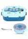 OneLine Lunch Box for Kids School, Stainless Steel flatware set with soup bowl and spoon, Bento kids Lunch Box with sea world theme, leak proof, durable snack container for adult children