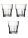 3-Piece Casablanca Tumbler Set, 355cc Clear