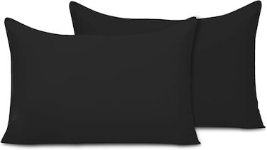 Home Brushed Microfiber Pillowcase Set &acirc;&euro;&ldquo; Soft, Hypoallergenic Pillow Covers with Envelope Closure