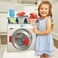 غسالة ومجفف ملابس Little Tikes 175084-Euc بتصميم كلاسيكي من الخمسينيات، صغير الحجم