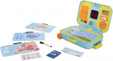 Little Tikes Lern- und Spielkoffer Fur Lernaktivitaten-Interaktives Lehrreiches Spielzeug Inklusive Karten, Reisepassmehr Kinder Ab 2 Jahren