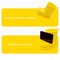 NoFun Silicone LED Lamp Rainboot Night Light, USB Rechargeable &ndash; Yellow