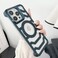 iPhone 14 Pro Max Bazel Less Carbon Fiber Magsafe Case With Metal Kickstand - Turquoise