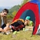 3 Person Waterproof Automatic Camping Tent For Outdoor - Multicolors
