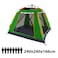 LB-20618 4 Person Camping Tent Large Waterproof Family Tent - Multicolors