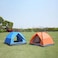 LB-20348 4 Person Camping Tent Large Waterproof Family Tent - Multicolors