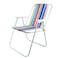 LB-20003 Foldable Camping Chair For Outdoor Camp Beach Travel Picnic Hiking - Multicolors