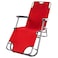 LB-20455 Folding Camping Chairs For Adults For Beach And Picnic - Red