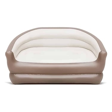 كرسي مزدوج قابل للنفخ للبالغين - أريكة قابلة للطي قابلة للنفخ - أريكة هوائية محمولة للحياة الداخلية والأنشطة الخارجية والتخييم والسفر