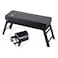 Portable Folding Barbecue Classic Pull Barbecue Charcoal Grill - Black