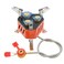 OMEGA 5 ZYZY-93 11800 W 3-Core Foldable Camping Stove for Outdoor - Orange
